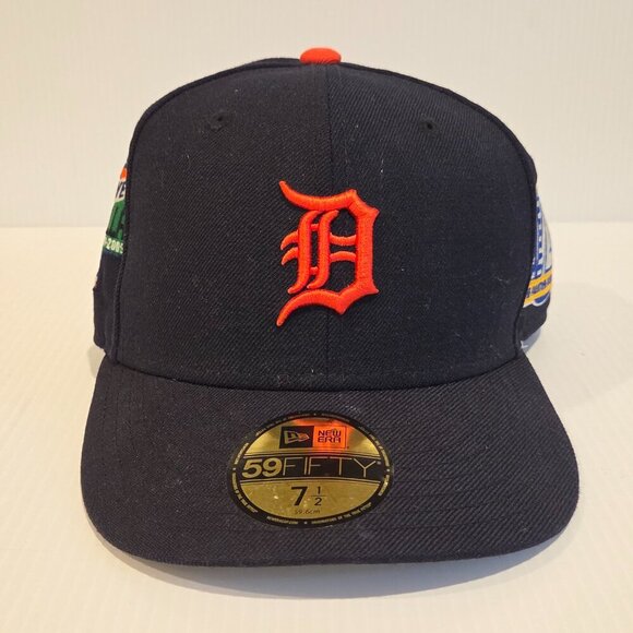 Detroit Tigers Custom Nipsey Hussle Hip Hop New Era 59Fifty Fitted 7 1/2 Hat Cap - Picture 4 of 16